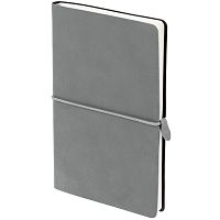 Ежедневник Nubuk, недатированный, светло-серый
