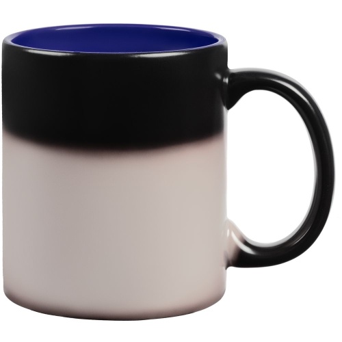 Кружка-хамелеон On Display, матовая, сине-черная фото 5 Кружка-хамелеон On Display, матовая, сине-черная фото 5