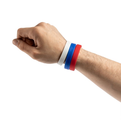 Силиконовый браслет Valley, синий фото 4 Силиконовый браслет Valley, синий фото 4