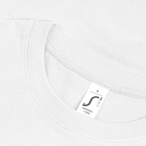 Футболка Imperial 190, белая фото 4