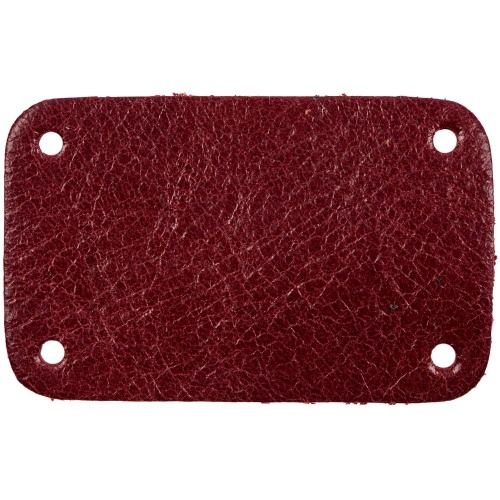 Лейбл кожаный Beta, S, красный Лейбл кожаный Beta, S, красный