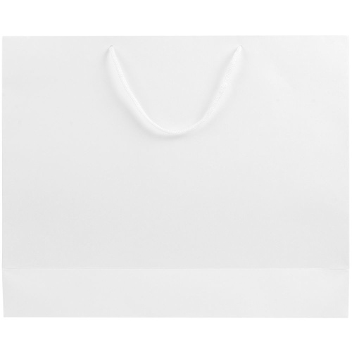 Пакет бумажный «Блеск», большой, белый фото 3