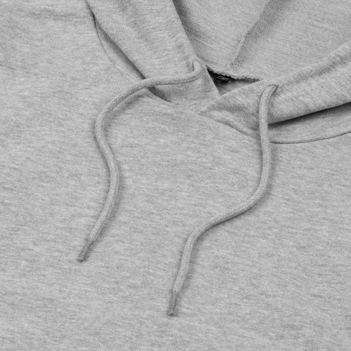 Толстовка с капюшоном унисекс Hoodie, серый меланж фото 4 Толстовка с капюшоном унисекс Hoodie, серый меланж фото 4