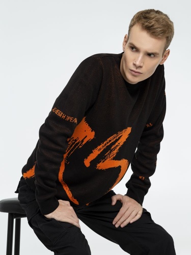 Джемпер «ХЗ», черный фото 8