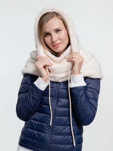 Балаклава-капюшон Flocky, молочно-белая фото 2