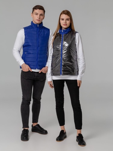 Жилет двусторонний Climb, ярко-синий (сапфир) фото 17 Жилет двусторонний Climb, ярко-синий (сапфир) фото 17