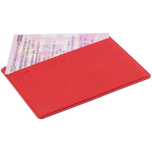 Обложка для автодокументов Devon Light, красная фото 5