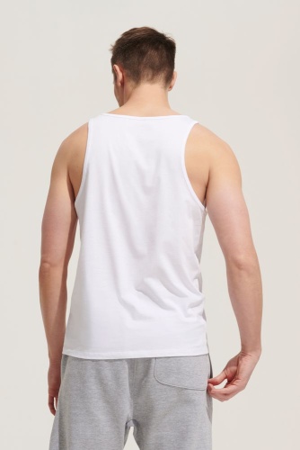 Майка унисекс Crusader TT, серый меланж фото 6