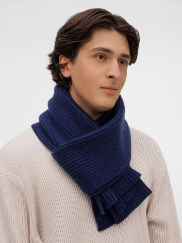 Шарф Laconi, синий фото 4