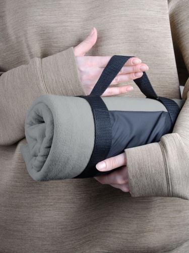 Дорожный плед Voyager, серый фото 7