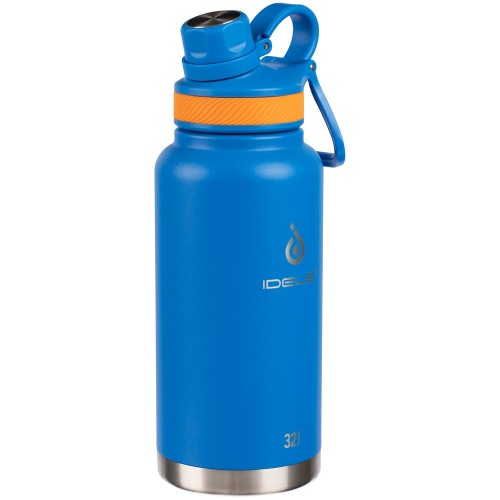 Термобутылка Fujisan XL, синяя фото 3 Термобутылка Fujisan XL, синяя фото 3