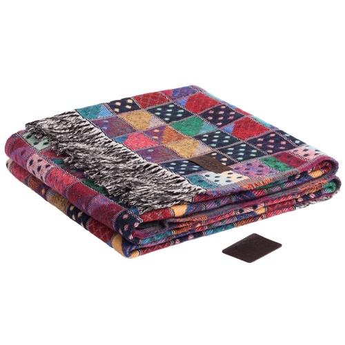 Плед Illinois, бордовый Плед Illinois, бордовый