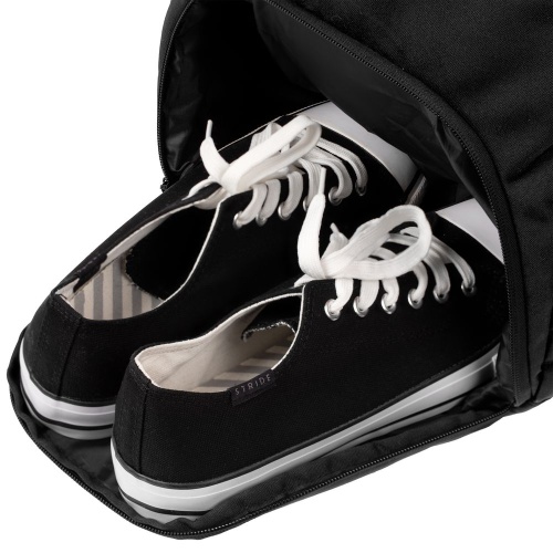 Сумка дорожная urbanPulse, черная фото 3