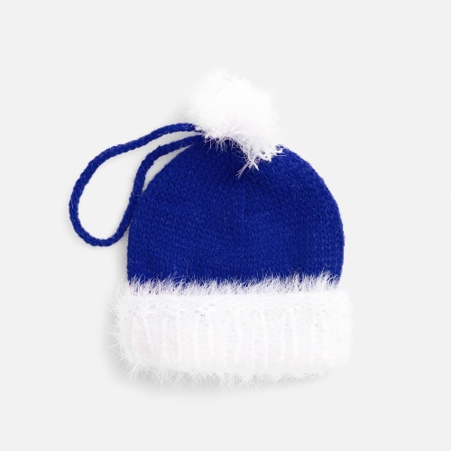 Подвеска на елку «Вьюжка», шапочка, синяя Подвеска на елку «Вьюжка», шапочка, синяя