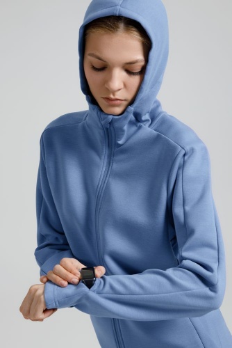 Куртка с капюшоном унисекс Begi, синяя фото 4 Куртка с капюшоном унисекс Begi, синяя фото 4