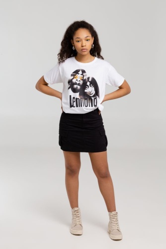 Футболка «Меламед. John Lennon, Yoko Ono», белая фото 8