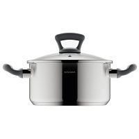 Кастрюля со стеклянной крышкой Vikki