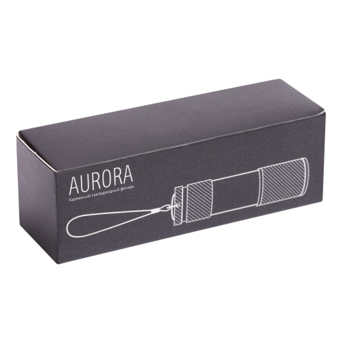 Фонарик Aurora, серебристый фото 4 Фонарик Aurora, серебристый фото 4