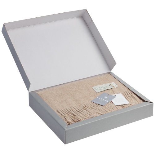 Плед Classic, бежевый фото 7