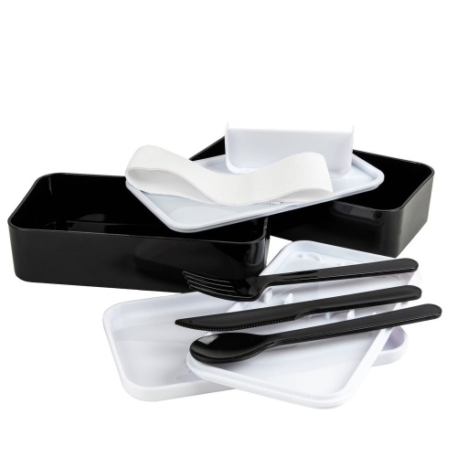 Ланчбокс Pure, черный фото 5 Ланчбокс Pure, черный фото 5