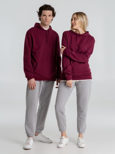 Толстовка с капюшоном унисекс Hoodie, бордовая фото 17 Толстовка с капюшоном унисекс Hoodie, бордовая фото 17