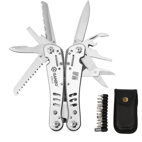 Мультитул Ganzo G302, серебристый фото 4 Мультитул Ganzo G302, серебристый фото 4