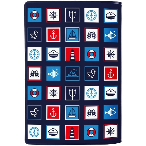 Обложка для паспорта Industry, морская фото 3