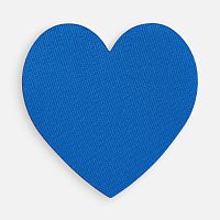 Наклейка тканевая Lunga Сor, M, синяя