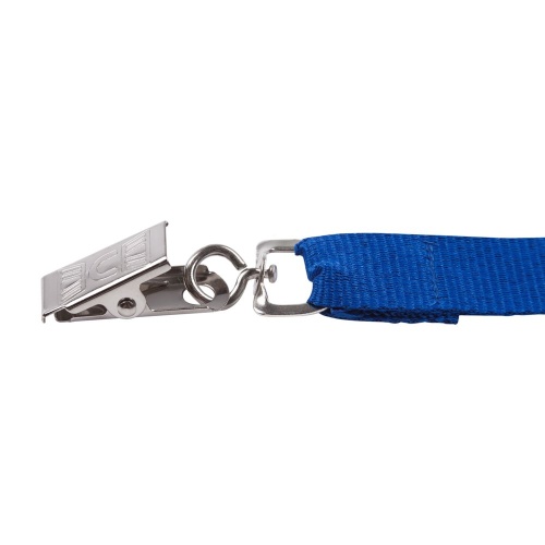 Лента для бейджа Neckband, синяя фото 4 Лента для бейджа Neckband, синяя фото 4