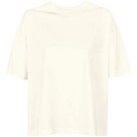 Футболка оверсайз женская Boxy Women, молочно-белая
