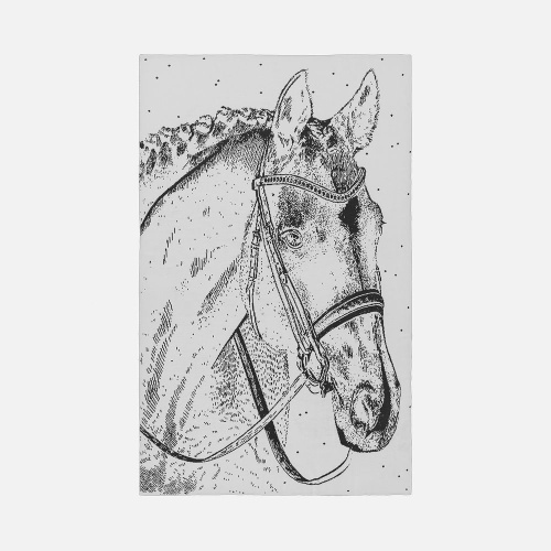 Плед «Вороной» фото 2 Плед «Вороной» фото 2