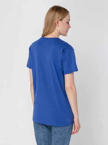 Футболка унисекс T-Bolka 160, ярко-синяя фото 11