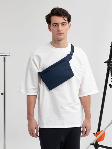 Поясная сумка Traffic, синяя фото 3 Поясная сумка Traffic, синяя фото 3