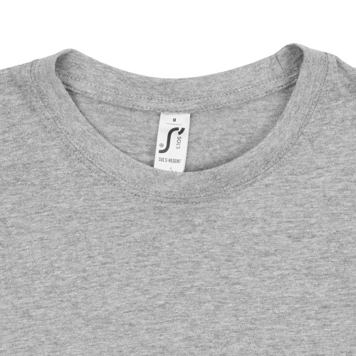 Футболка унисекс Regent 150, серый меланж фото 4 Футболка унисекс Regent 150, серый меланж фото 4