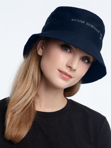 Панама «Внутренний Рим», темно-синяя фото 3 Панама «Внутренний Рим», темно-синяя фото 3