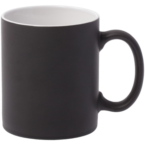 Кружка Promo матовая, черная Кружка Promo матовая, черная