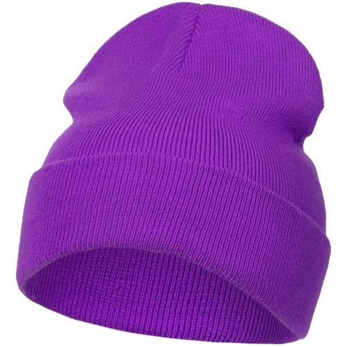 Шапка Urban Flow, ярко-фиолетовая фото 2 Шапка Urban Flow, ярко-фиолетовая фото 2