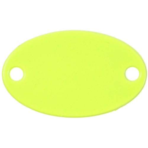 Шильдик металлический Alfa Oval, желтый неон Шильдик металлический Alfa Oval, желтый неон
