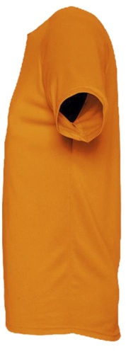 Футболка унисекс Sporty 140, оранжевый неон фото 4