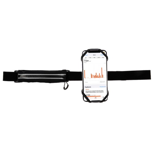 Мультифункциональный держатель для телефона Henfri, черный фото 2 Мультифункциональный держатель для телефона Henfri, черный фото 2