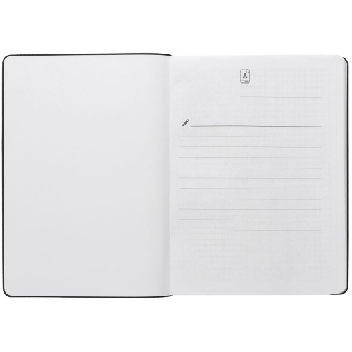 Блокнот Verso в клетку, черный фото 5 Блокнот Verso в клетку, черный фото 5