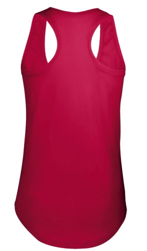 Майка женская Moka 110, красная фото 3