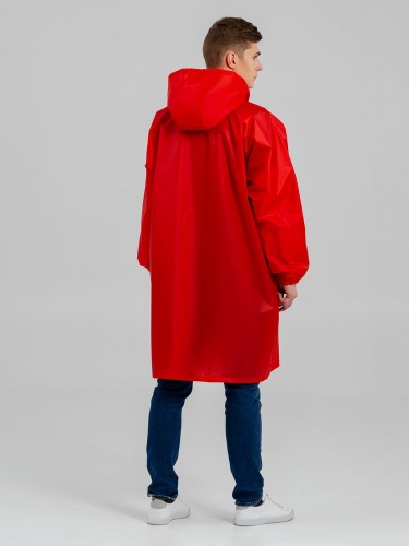 Дождевик-анорак Alatau, красный фото 6 Дождевик-анорак Alatau, красный фото 6