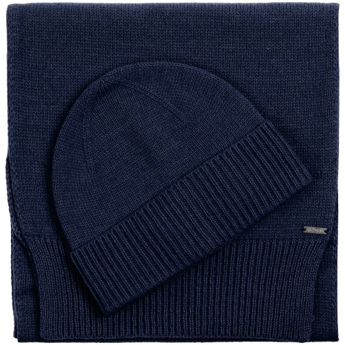 Шарф Cordelia, синий фото 6