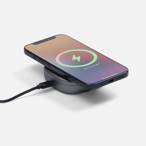 Складная станция беспроводной зарядки flowPad, серая фото 4 Складная станция беспроводной зарядки flowPad, серая фото 4