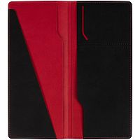 Дорожный органайзер Multimo, черный с красным