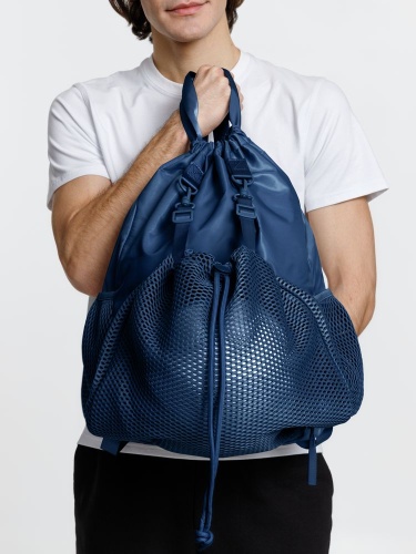 Спортивный рюкзак Verkko, темно-синий фото 4 Спортивный рюкзак Verkko, темно-синий фото 4