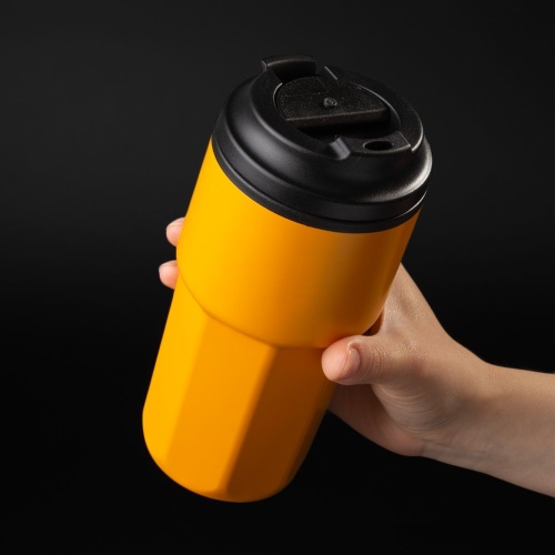 Термостакан Presa, оранжевый фото 4