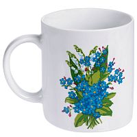 Кружка «Ноктюрн», незабудки