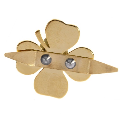 Шильдик «Счастливый клевер», золотистый фото 3 Шильдик «Счастливый клевер», золотистый фото 3